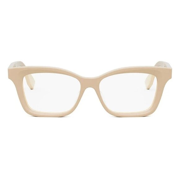 NEW FENDI EYEGLASSES BEIGE WOMEN EYEWEAR FENDI FE50057I 057